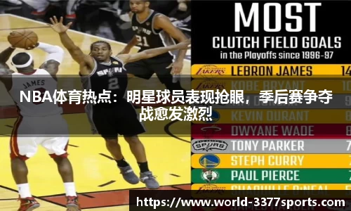 NBA体育热点：明星球员表现抢眼，季后赛争夺战愈发激烈